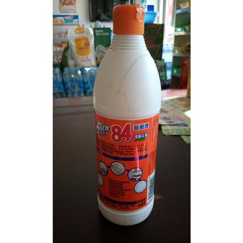 威猛先生(mr muscle) 84消毒液(清新花香)500g 除菌液【新老包装随机